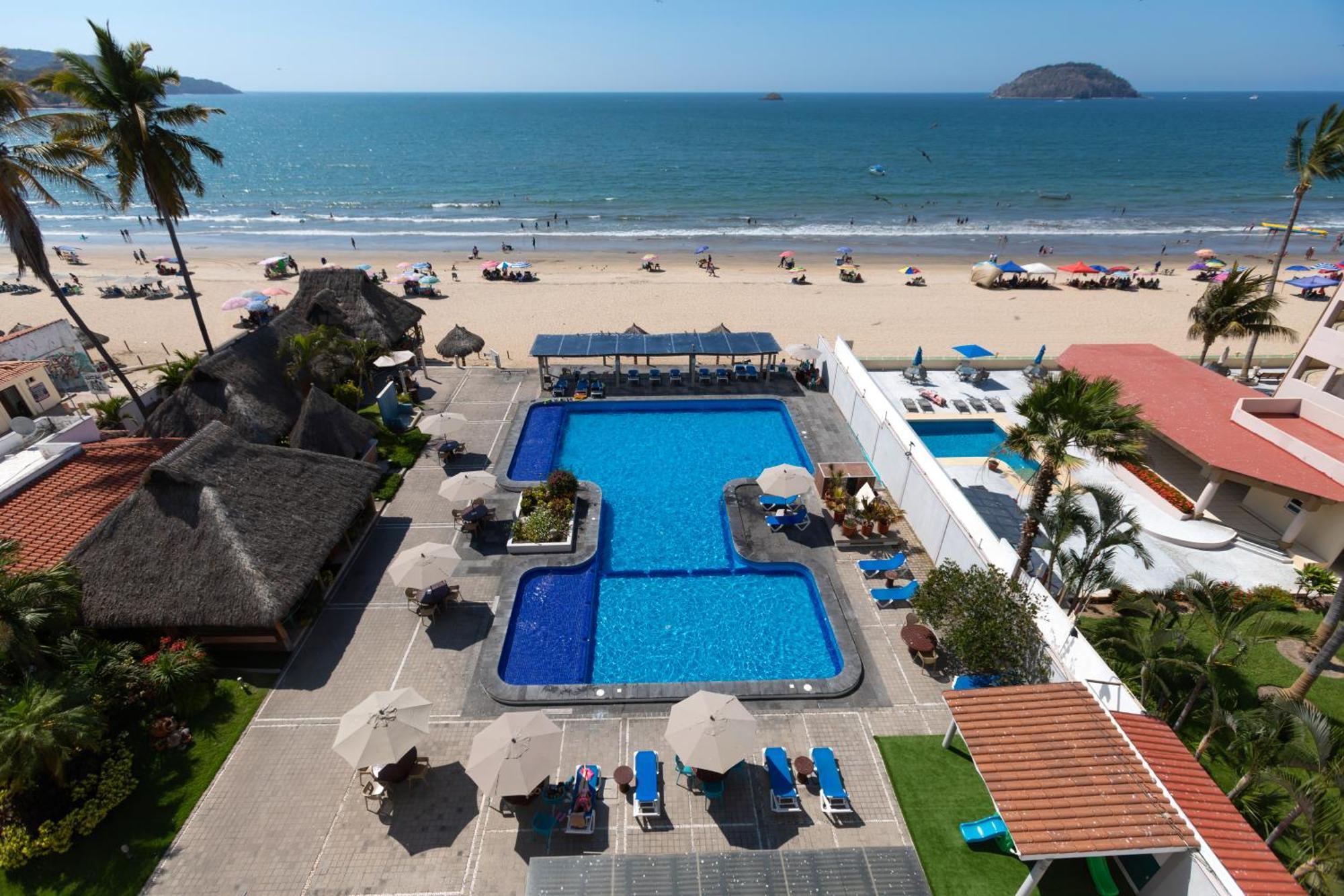 Torreblanca Beach Hotel And Suites Guayabitos - Desayuno Y Comida Incluido 瓜亚比托斯 外观 照片